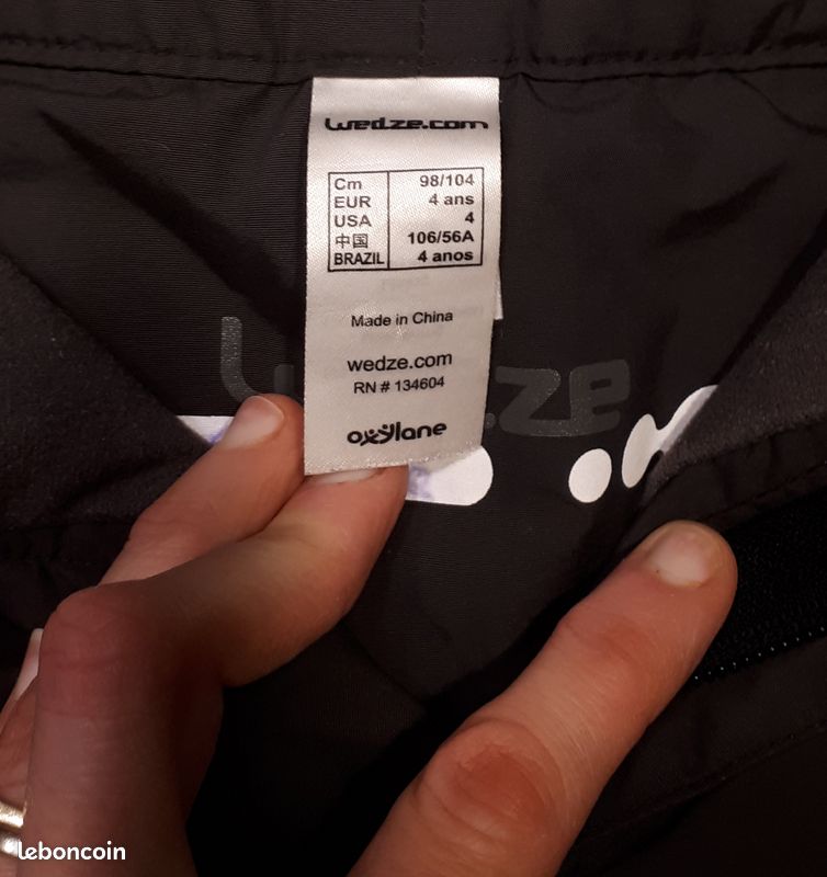 Vêtement ski - Tenue complète garçon - 4 ans (image 2)
