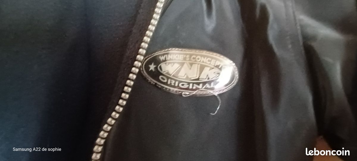 Cirer blouson enfant bleu marine numero 4 (image 2)