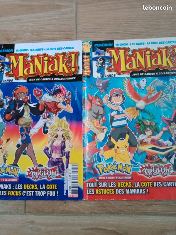 Lot de deux magazines Maniak (image 1)