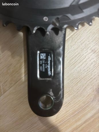 Pédalier Campagnolo Record - 68mm - 110mm - Filetage Anglais - Années 70 - Occasion