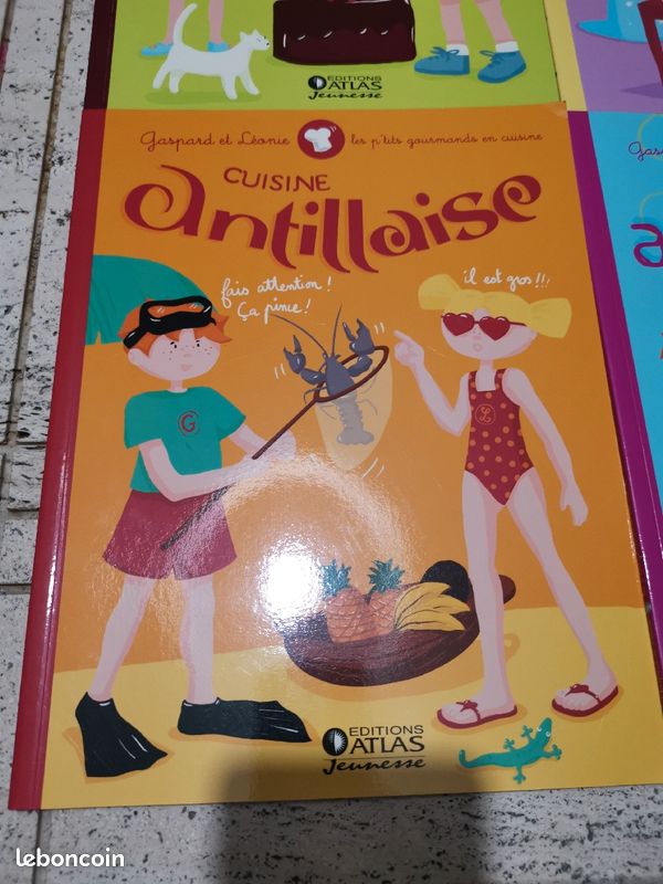 Lot de 6 livres recettes enfants les p'tits gourmands en cuisine (image 4)