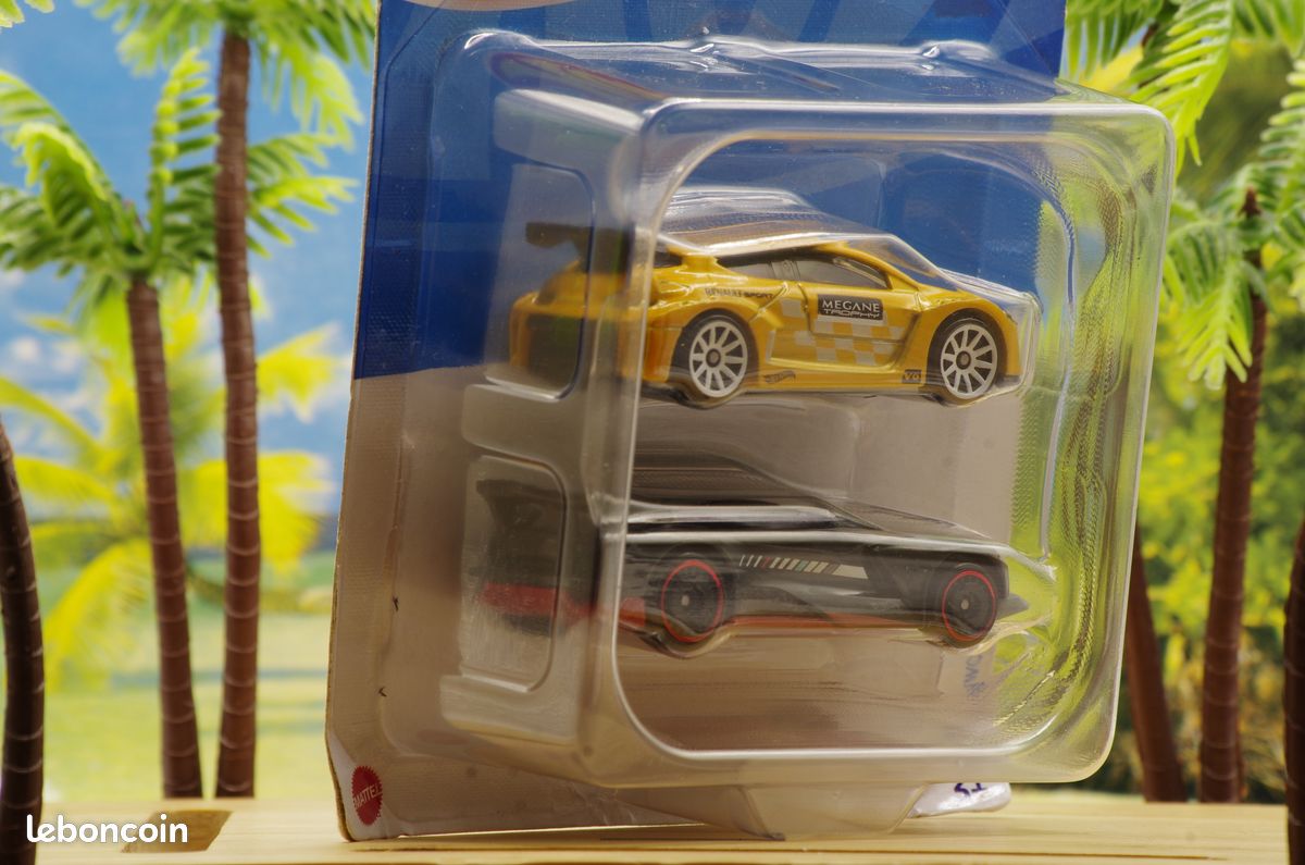 Hot Wheels Duo Pack Megane Renault et Gazella R 1.64 (image 2)