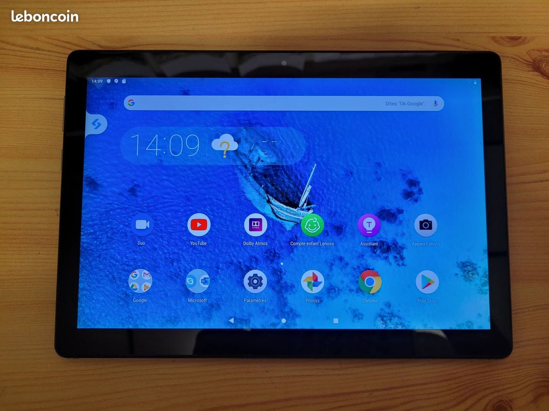 Tablette Lenovo Tab M10 TB-X605F – 10,1" – 32 Go – 3 Go RAM – Bon état (image 1)