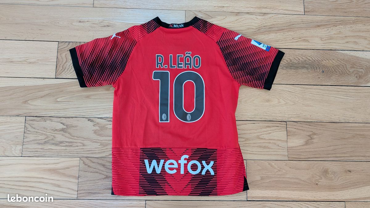 Maillot et Short Milan AC Enfant Rafael Leao (image 2)