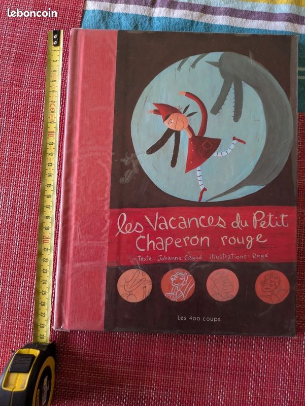 Livre enfant les vacances du petit chaperon rouge (image 2)