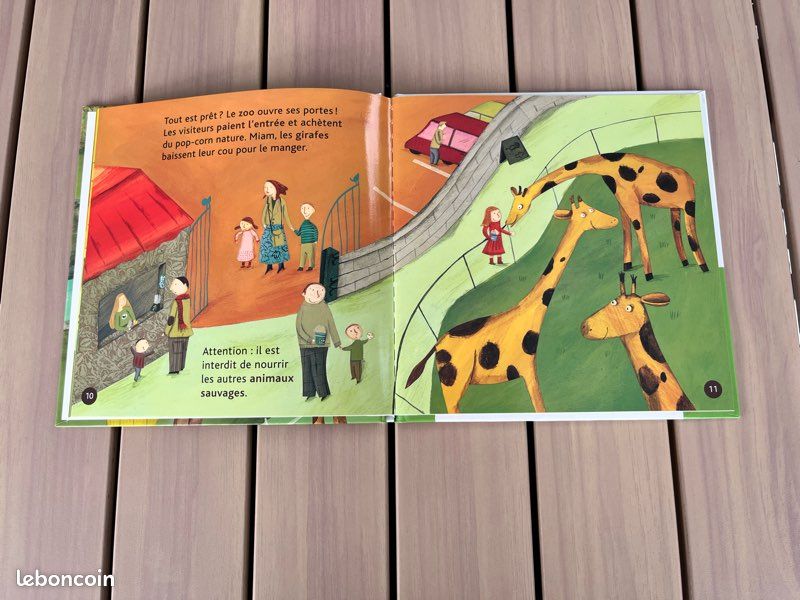 Lot – Le zoo & Les Cro-Magnon – Collection « Les P’tits Docs » (image 4)