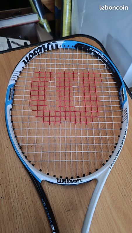 Raquette de tennis Wilson Graphite Matrix taille moyenne 4 3/8 L3