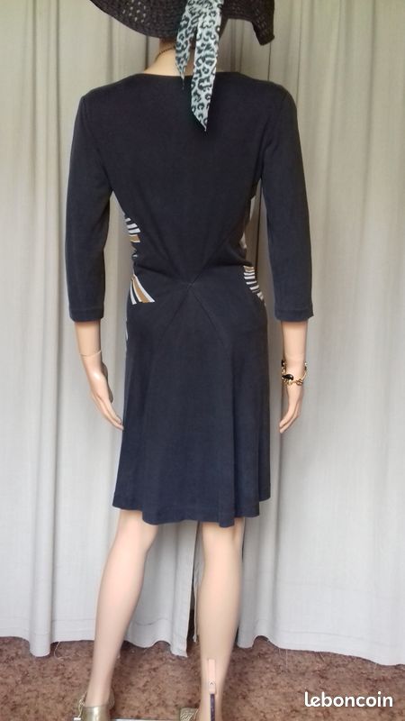 Robe en pure soie Diane Von Furstenberg T38 (image 3)