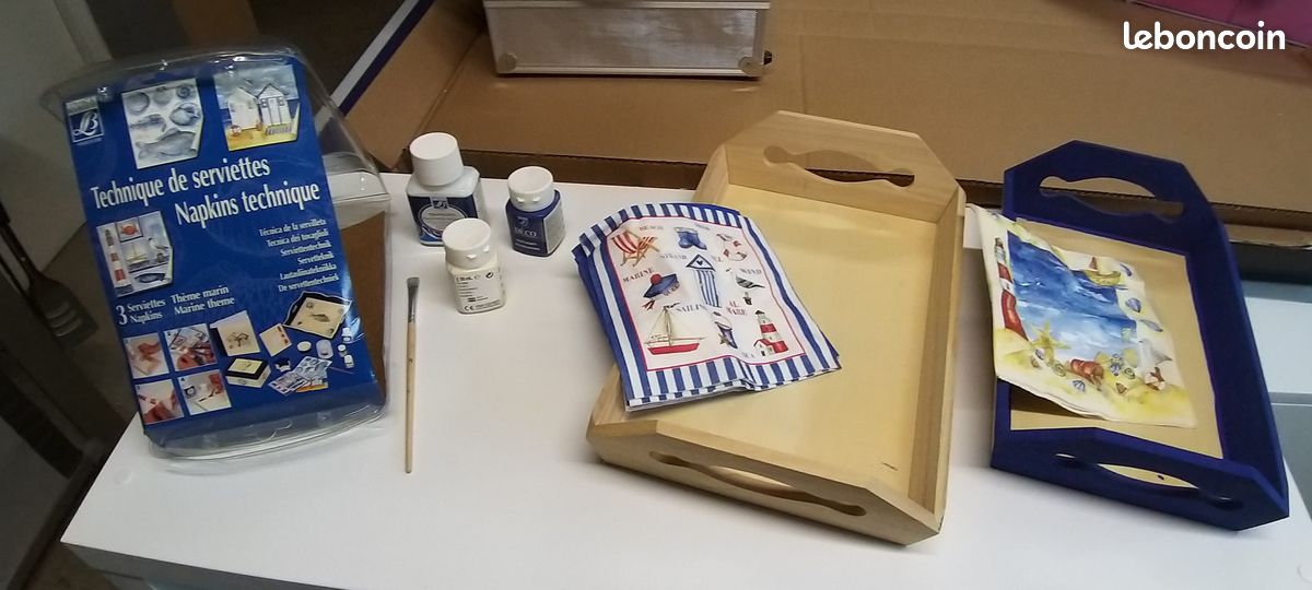 Kit atelier "Techniques de serviettes" (image 1)