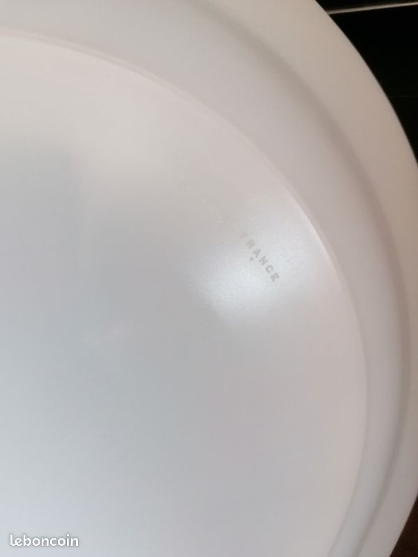 Plat de service Arcopal fleurs oranges soleil tournesol (image 4)