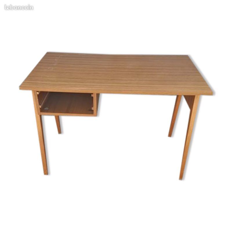 Bureau scandinave pieds compas (image 1)