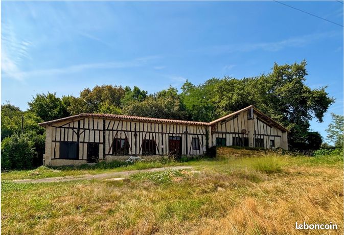 Maison à vendre proche de NOGARO (32) de 95 m2 habitables sur 6714 m2