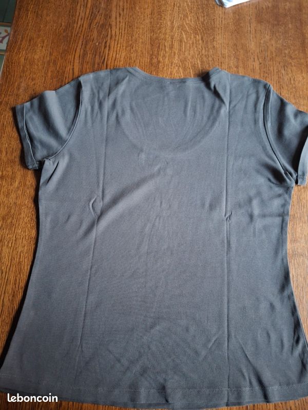 T-shirt Phildar gris anthracite Taille L (image 5)