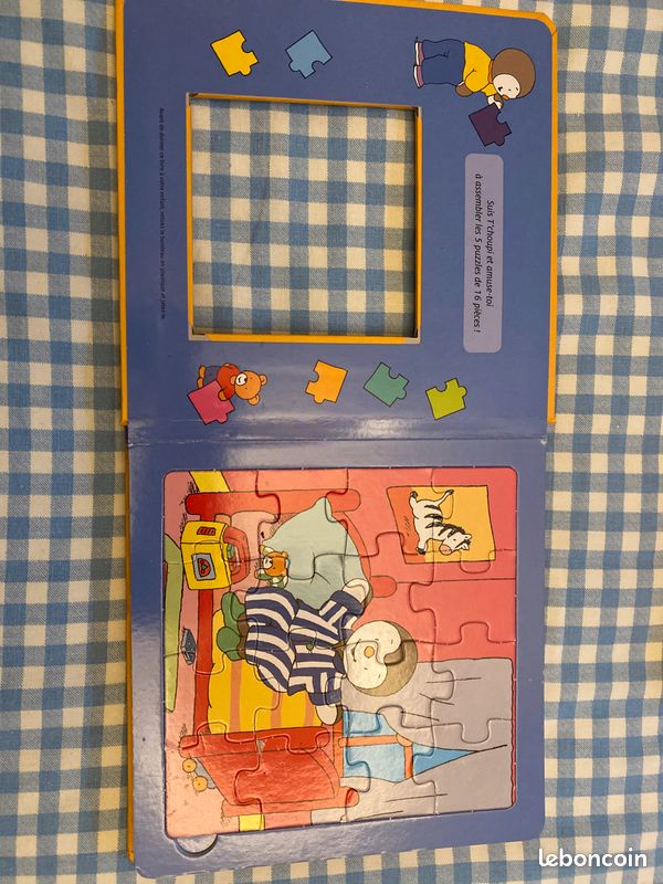 Livre puzzle Tchoupi (image 2)