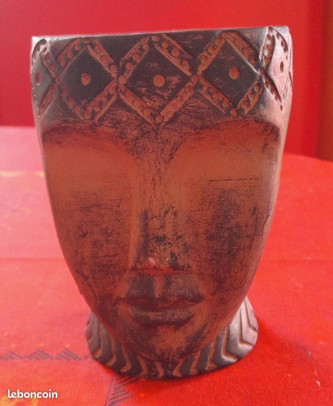 Cache pot tête H.13 cm (image 7)