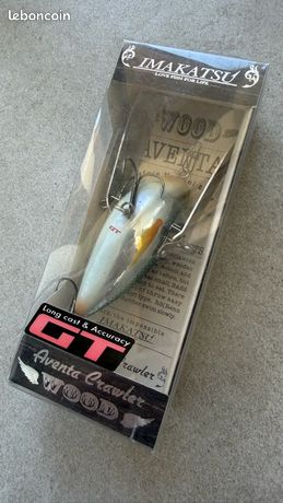 Leurre Flottant Imakatsu Aventa Crawler – 80 Mm – 6,6 G – Couleur 3DR 714