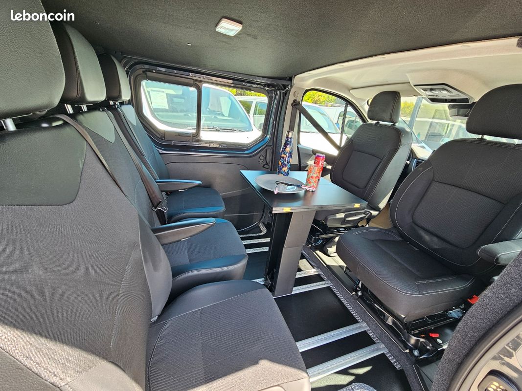 Renault trafic aménagement sur mesure, 5 places modulables (aucune taxe) (image 8)