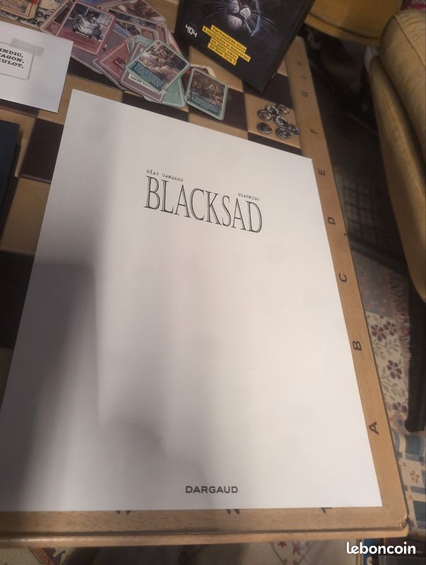 Lot 3 BD đ BLACKSAD : INTĂGRALE SERIGRAPHIE JEU... (image 12)