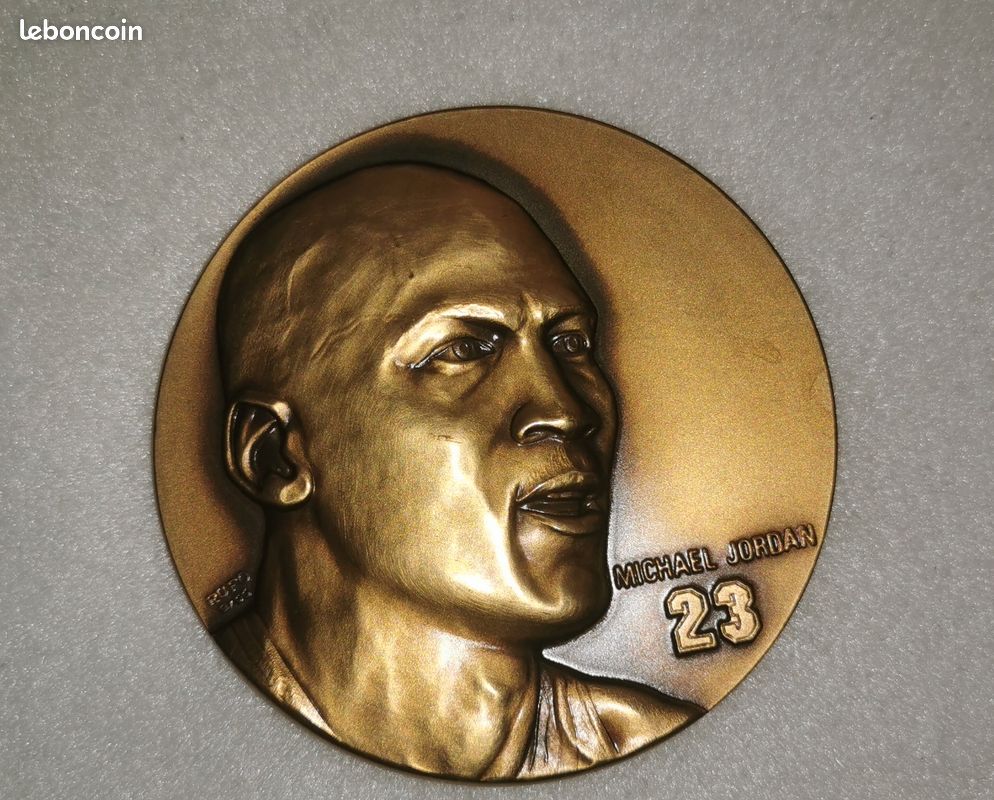 🏀 Médaille commémorative Michael Jordan Chicago Bulls 1996 🏀 (image 4)