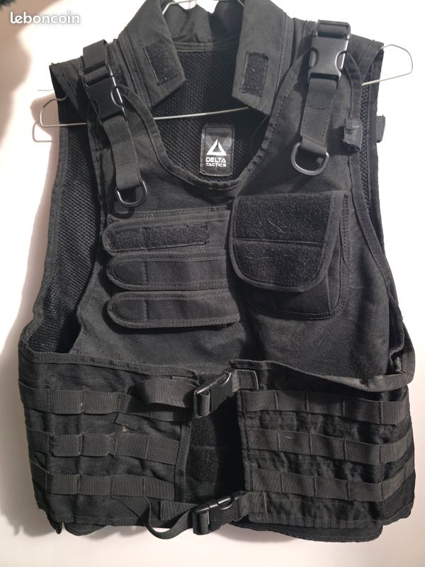 Gilet Tactique Airsoft - Neuf - Pour Jeux Et Entraînement