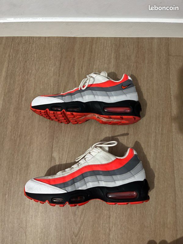 Nike air Max 95 homme - taille 43 - Néon / Hot Coral (image 10)