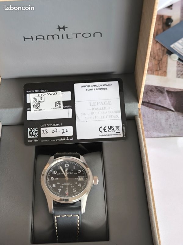 Montre Hamilton neuve (image 6)