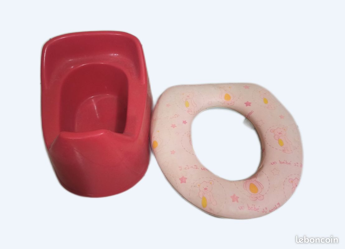 Pot et rehausseur toilette (image 1)