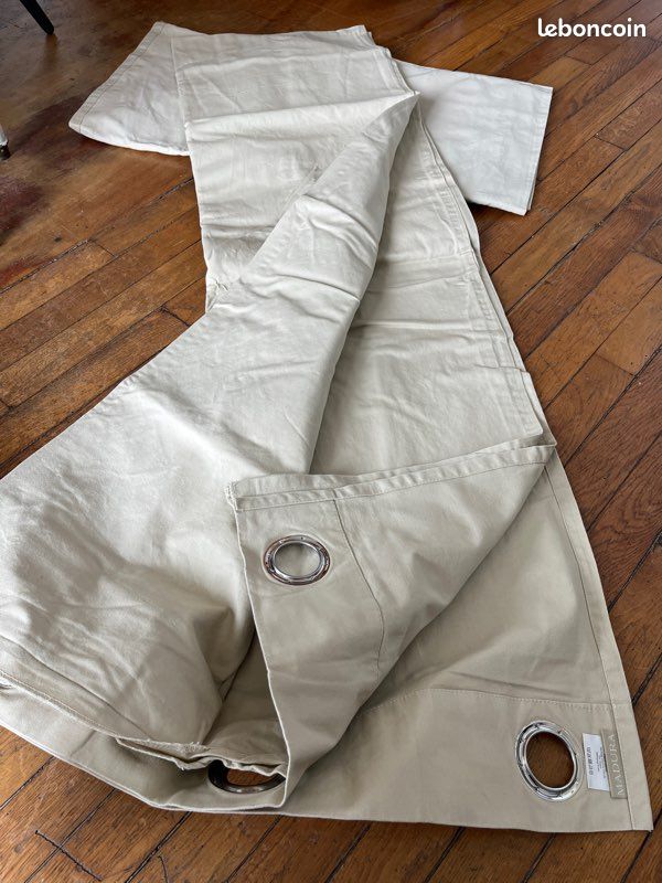 Paire de rideaux à œillet Madura 250 x 140cm (image 3)
