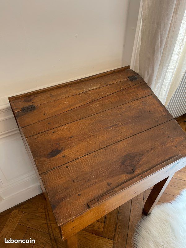 Bureau en bois vintage (image 4)