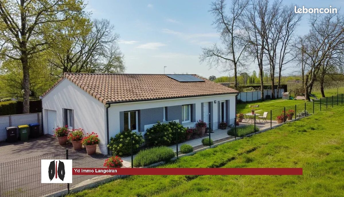 Maison 4 pièces 100 m² · à Saint-Caprais-de-Bordeaux · 100 m² · 309 900 €