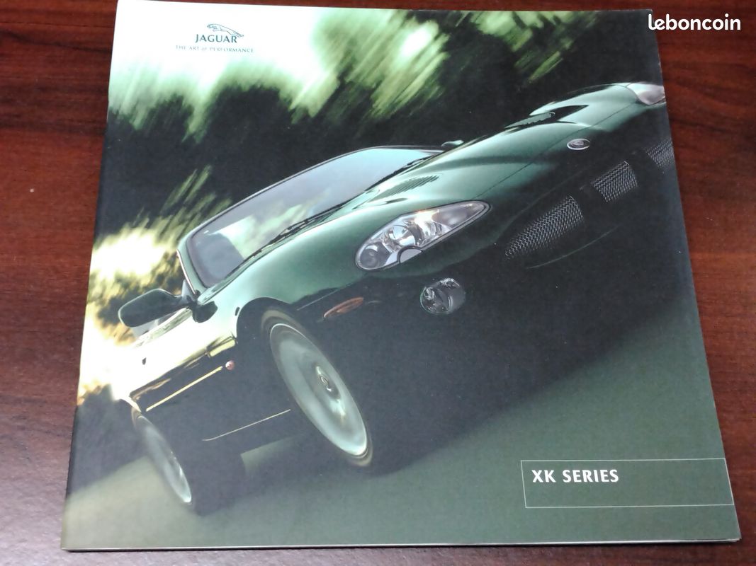 Catalogue Jaguar XK8 / XKR 2002 Avec Palette De Couleurs - Brochure Originale En Allemand, Occasion