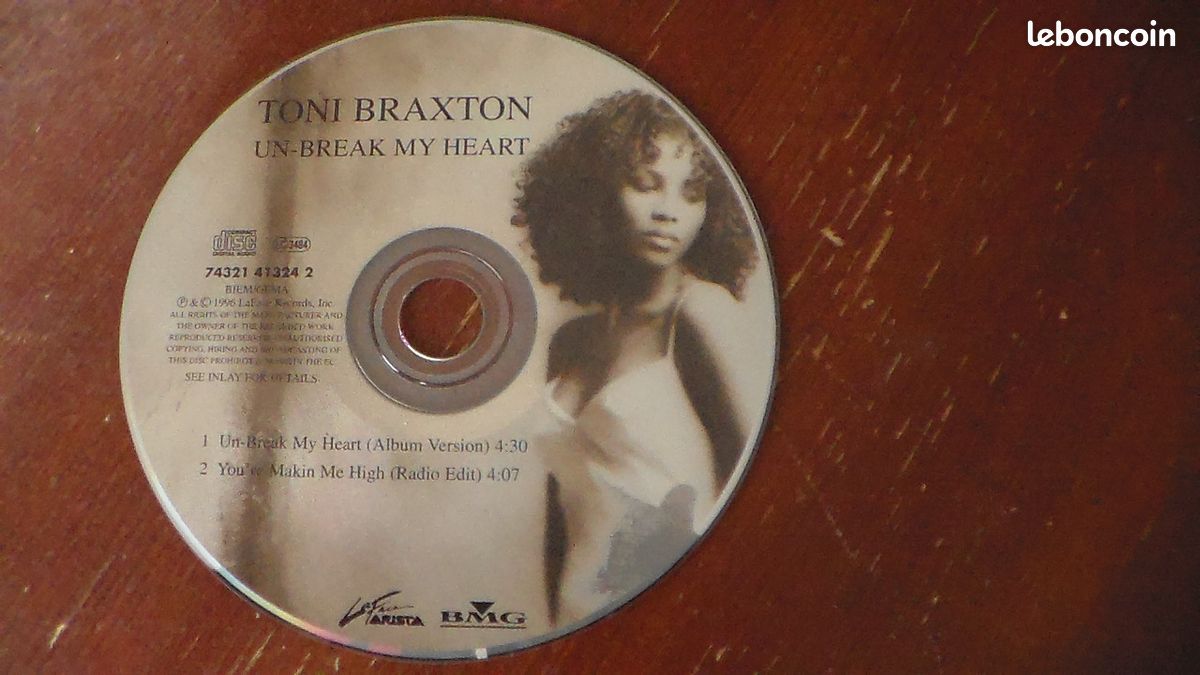 TONI BRAXTON Un Break My Heart (version originale 1996) (image 4)