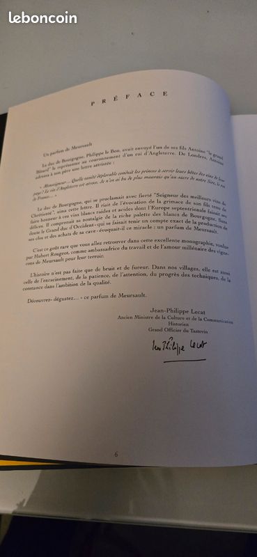 Meursault en Bourgogne par Laure Gasparotto. Édition 2000. Magnifique. 07-4 (image 8)