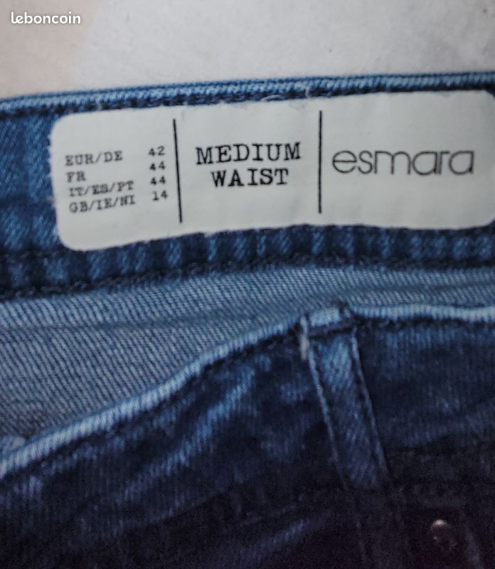 Short en jeans t 44 femme (image 2)