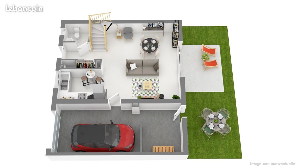 Maison 4 pièces 91 m² · à Annonay · 91 m² · 878 €/mois