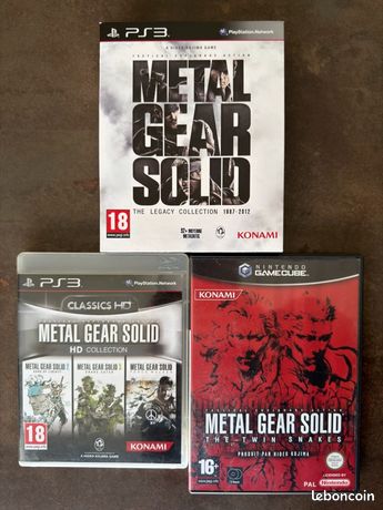Métal Gear solid HD collection ps3 complet - Jeux vidéo