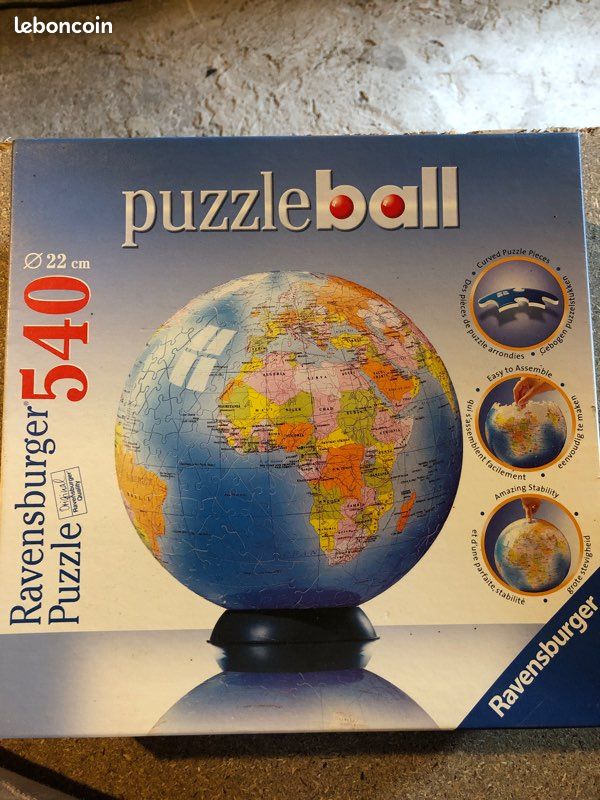 Puzzle map monde 3d (image 1)
