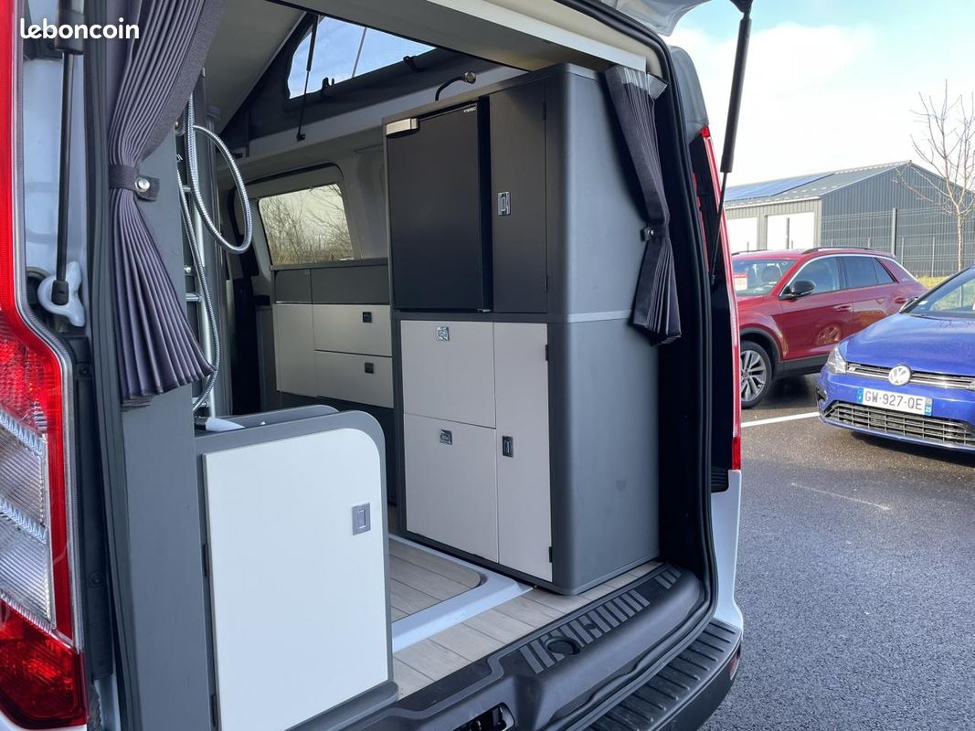 Westfalia custom nugget plus ford kelsey 2.0 ecoblue 170 - cam - camper pack - toit relevable (image 13)