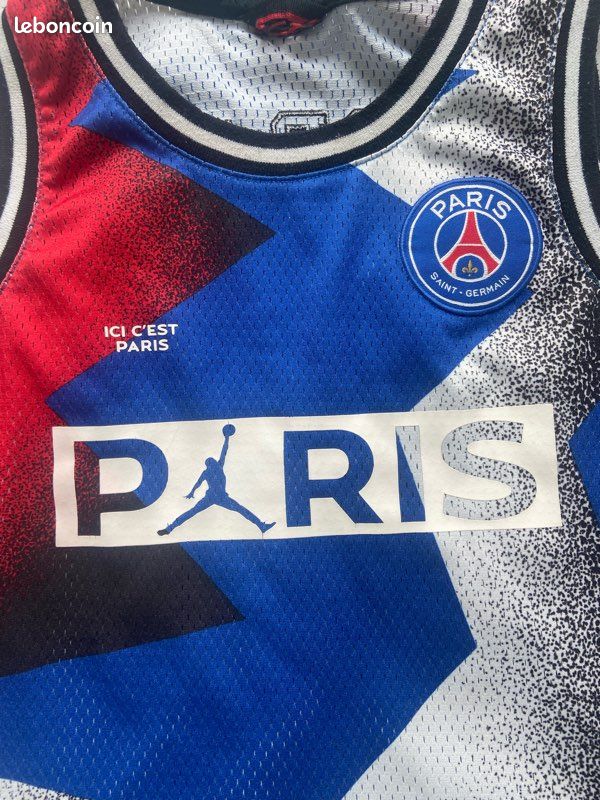 Maillot Basket Psg X Jordan Maillot De Basket PSG X JORDAN Vêtements