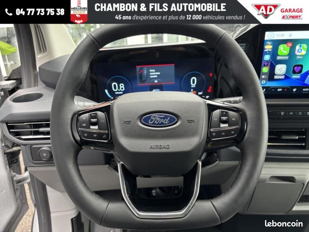 Ford Transit Custom FOURGON 320 L2H1 2.0 ECOBLUE 170 CH BVA8 LIMITED Prix: 35825 HT (image 10)