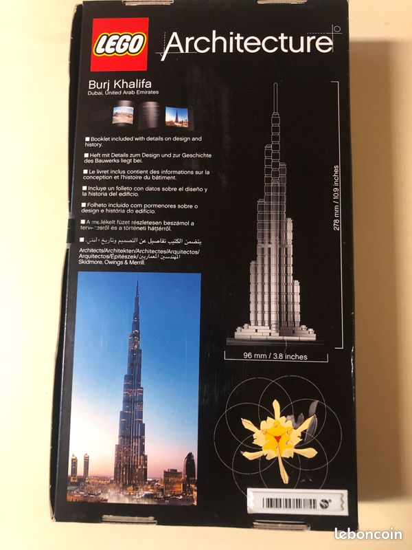 Dubai Burj Khalifa Lego 21008 Burj Khalifa, 21008 – United Brick Co®
