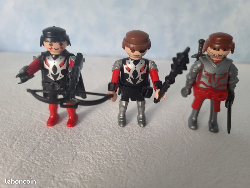 3 chevaliers Playmobil 7975 (image 2)