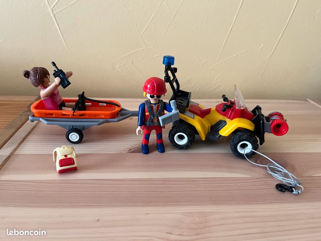 Playmobil Quad secours 9130 (image 1)