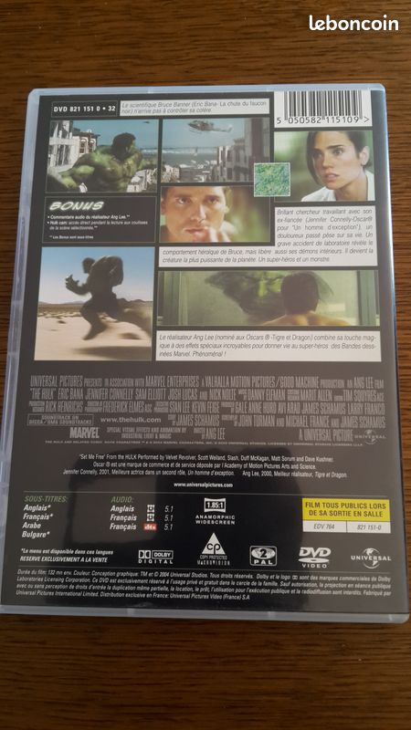 DVD de Hulk (image 2)