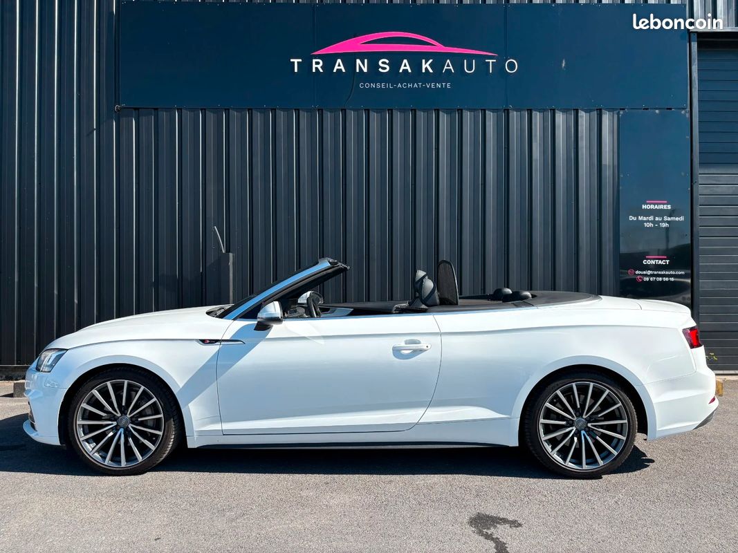 AUDI A5 CABRIOLET 2.0 TFSI 252 ch Quattro Stronic 7 S Line (image 2)