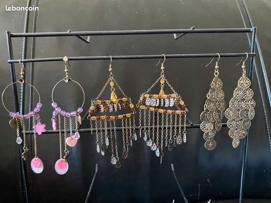Boucles d’oreilles 2 l’unité (image 6)