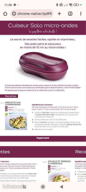 Le Cuiseur à Riz Tupperware : Une Solution Pratique et Efficace | Rice
