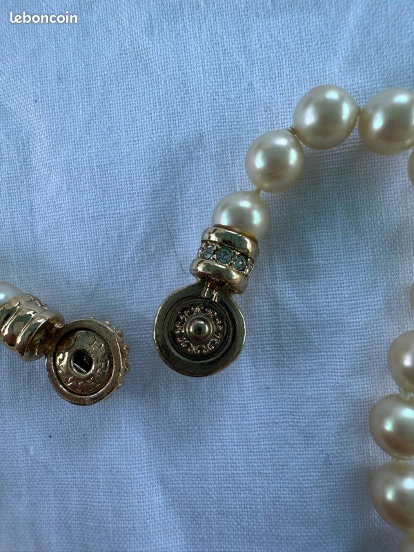Collier en perles nacrés (image 5)