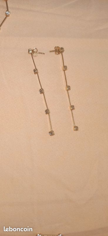 Ensemble bijoux Agatha doré (image 4)