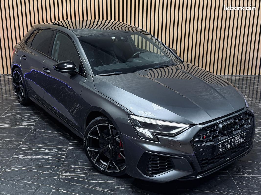 AUDI S3 SPORTBACK Quattro 2.0 310 S-tronic 8Y IMMAT FRANCE SUPERBE CONFIGURATION TOIT OUVRANT (image 23)